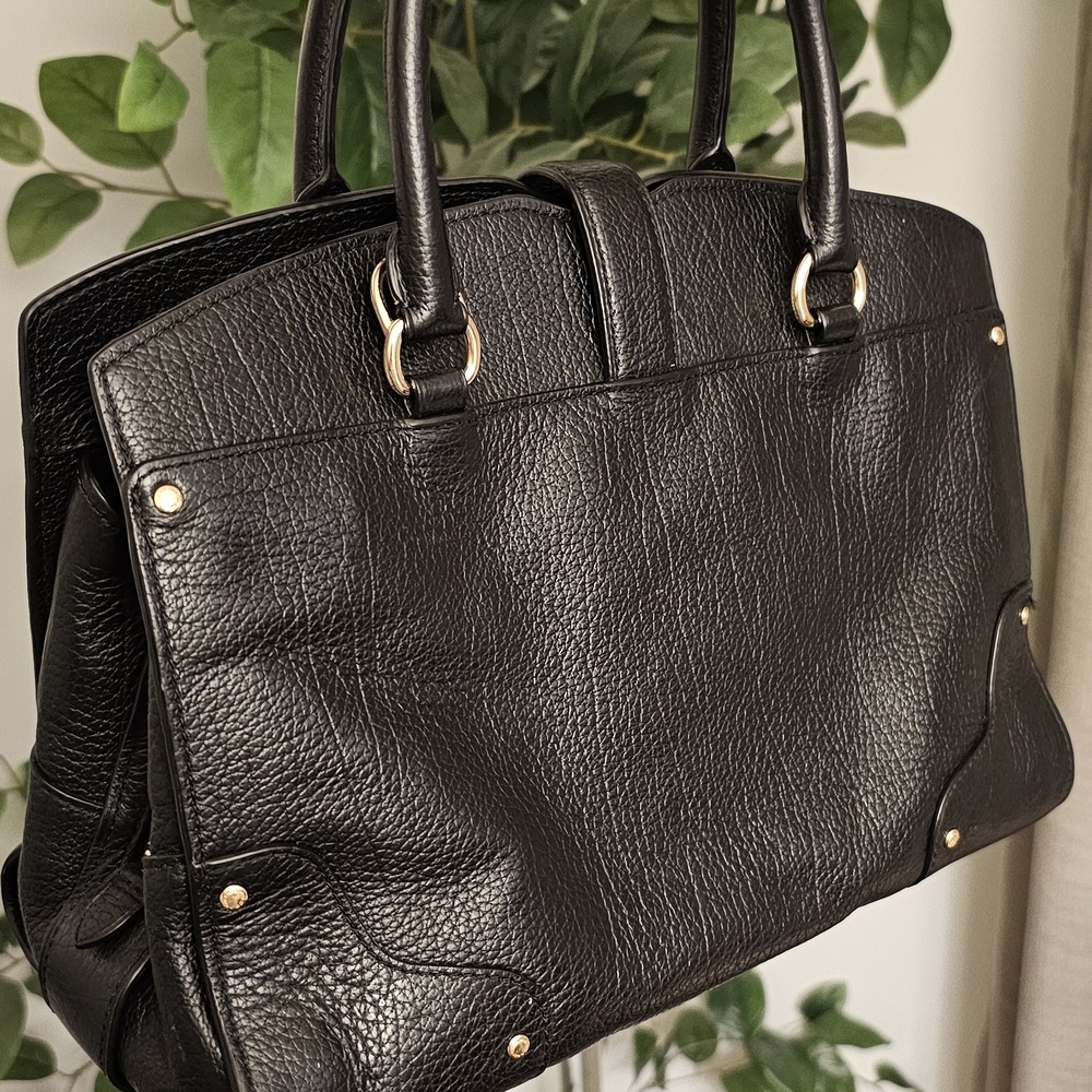 Coach Mercer Black Leather Bag 37575 - Picture 5 of 8
